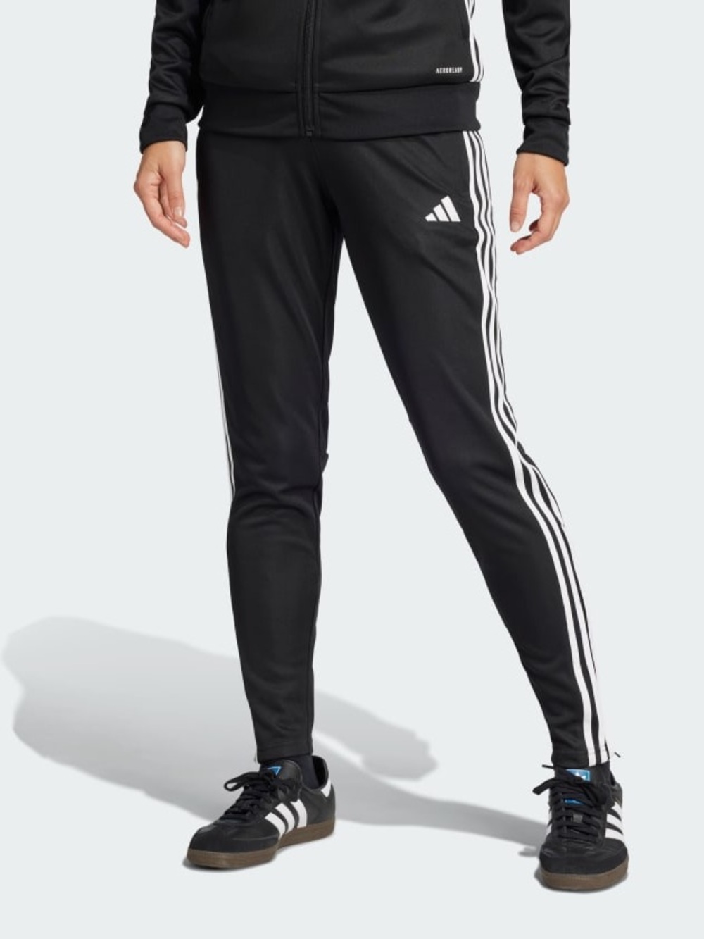 Adidas Tiro 15 Climacool Black 3 Stripe Soccer Training Pants Size Small